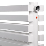 Трубчастий радіатор Betatherm горизонтальний Quantum BQH2 285x1600 (Білий Ral9016M підк. 34) Фото - 1